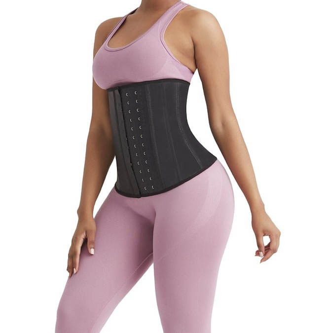 9 steel boned waist trainer sale