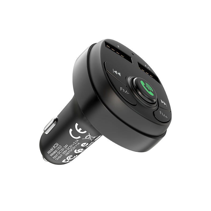Buy online Borofone In-car charger BC26 Music joy wireless FM transmitter  Modulator at low price & get delivery worldwide